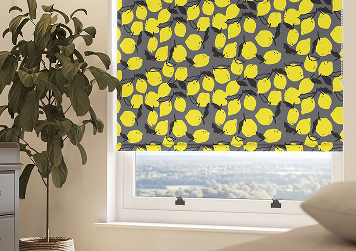 Lemons, Onyx - Roller Blind - Image 5